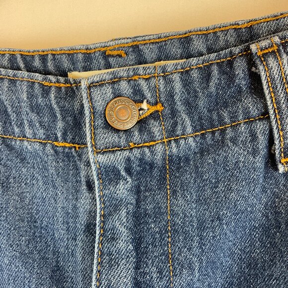 Levi's '94 Baggy Jeans 26 Blue Cargo Pockets Cinched Ankles - Picture 7 of 14